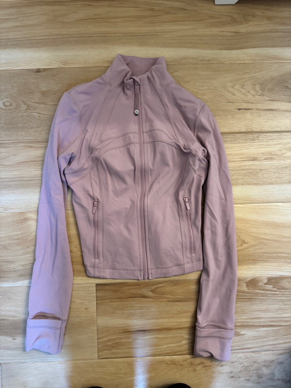 lululemon athletica Dusty Mauve Full-Zip Utility Jacket